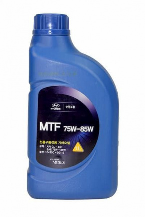 Масло трансмиссионное Hyundai MTF 75W/85W API GL 4 1л полусинтетик