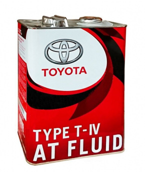 Масло трансмиссионное Toyota ATF 4л T4 минерал