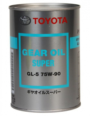 Масло трансмісійне Toyota HYPOID 75W-90/GL-5 1л синтетик
