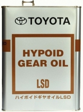 Масло трансмиссионное Toyota HYPOID LSD 85W-90/GL-5 4л минерал