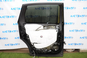 Дверь голая задняя левая Acura MDX 14-20 черный NH731P, тычка