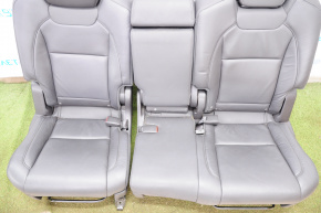 Задний ряд сидений 2 ряд Acura MDX 14-16 кожа черная