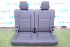 Задний ряд сидений 3 ряд Acura MDX 14-16 кожа, черный