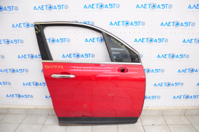 Дверь в сборе передняя правая Fiat 500X 16- красный 831, вмятина, тычки