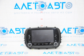 Магнитофон радио дисплей 6" Fiat 500X 16-18 под камеру