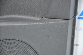 Обшивка дверей картка задня ліва Ford Escape MK3 13-16 дорест черн під динамік, подряпання