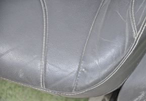 Водительское сидение Ford Escape MK3 13-19 с airbag,электро,кожа черн,потерта кожа и накладка