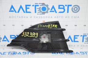 Решетка переднего бампера правая Ford Escape MK3 13-16 дорест глянец, слом креп