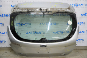 Дверь багажника голая Ford Focus mk3 15-18 рест 5d, серебро UX, тычки