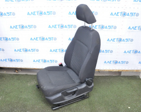 Водійське сидіння VW Jetta 11-18 USA без airbag, механіч, ганчірка чорн