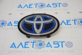 Эмблема решетки радиатора Toyota Prius 50 16- под радар, слом креп