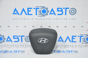 Подушка безопасности airbag в руль водительская Hyundai Sonata 15-17