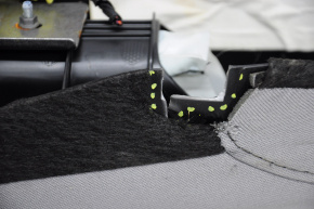 Подушка безпеки airbag сидіння зад прав Chevrolet Malibu 16- ганчірка сіре, злам кріп