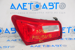 Ліхтар зовнішній крило лівий Chevrolet Malibu 16- лампа