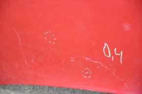 Капот голий Dodge Dart 13-16 червоний PRM, фарбований 0.5 - 0.4, здулася фарба, тички