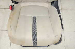 Водительское сидение Honda Civic X FC 16-18 4d без airbag, механич, тряпка беж, под чистку