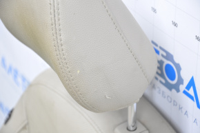 Пасажирське сидіння Kia Optima 11-15 з airbag,електро, підігрів, шкіра беж, надриви
