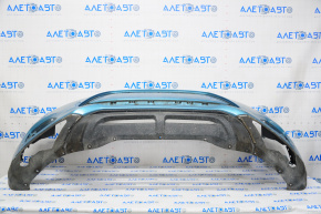 Бампер передній голий Mitsubishi Outlander Sport ASX 11-15 дорест синій, відсутній елемент
