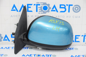 Зеркало боковое левое Mitsubishi Outlander Sport ASX 10-19 5 пинов, синее