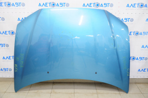 Капот голий Mitsubishi Outlander Sport ASX 10- синій D17A, вм'ятини, тички