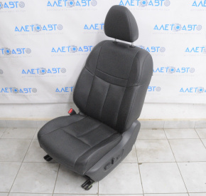 Водительское сидение Nissan Rogue 14-20 с airbag, электро, кожа черн