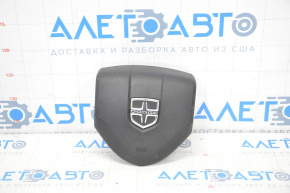 Подушка безпеки airbag в кермо водійська Dodge Dart 13-16 черн, подряпина
