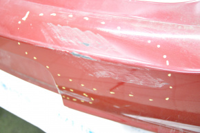 Бампер задний голый Dodge Dart 13-16 красный PRM, слом креп, вмятинки
