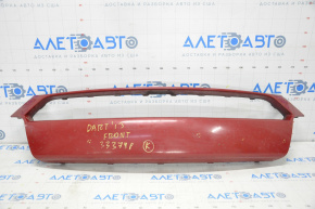 Накладка переднего бампера центральная Dodge Dart 13-16 тычки