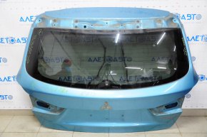 Дверь багажника голая Mitsubishi Outlander Sport ASX 10- синий D17A, вмятина