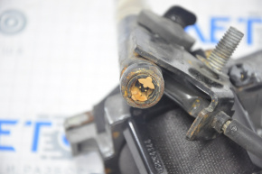 Пасажирський ремінь безпеки Ford Fusion mk5 13-16 чорний, зламана фішка, іржавий піропатрон