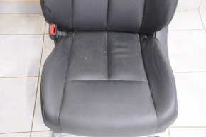 Водительское сидение Nissan Rogue 14-20 с airbag, электро, кожа черн