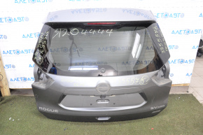 Дверь багажника голая со стеклом Nissan Rogue 14-16 графит KAD