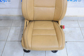 Пасажирське сидіння Dodge Durango 11-13 з airbag, електро, підігрів, шкіра, беж