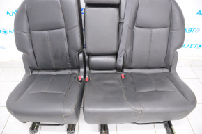 Задний ряд сидений 2 ряд Nissan Pathfinder 13-20 кожа черн