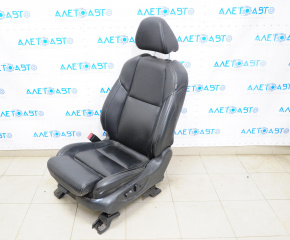 Водійське сидіння Nissan Maxima A36 16 - з airbag, електро, шкіра чорний, пропалений