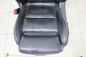 Водительское сидение Nissan Maxima A36 16- с airbag, электро, кожа черн, прожжен