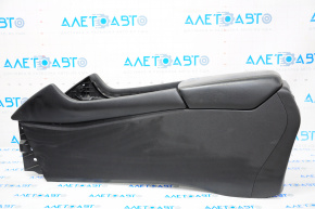 Консоль центральна підлокітник Nissan Maxima A36 16 - шкіра чорна, подряпина