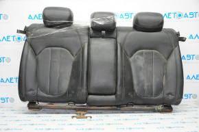 Задний ряд сидений 2 ряд Nissan Leaf 13-17 подогрев, кожа черн, верхняя часть, топляк