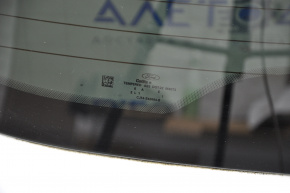 Дверь багажника голая со стеклом Ford Escape MK3 17-19 рест белый YZ тычка