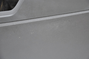 Консоль центральна підлокітник та підсклянники Ford Escape MK3 17- шкіра чорна, потерта