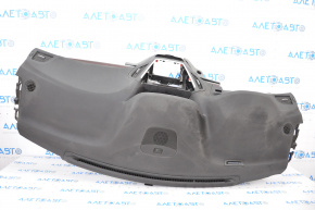 Торпедо передняя панель без AIRBAG Acura MDX 14-20 черн, задиры