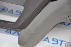 Торпедо передня панель без AIRBAG Acura MDX 14-20 черн, задираки