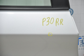 Дверь в сборе задняя правая Toyota Prius 30 10-15 серебро 1F7 тычки