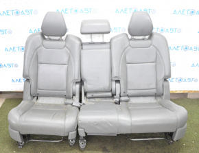 Задній ряд сидінь 2 ряд Acura MDX 14-16 шкіра сіра, під хімчистку