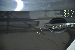 Дверь в сборе задняя левая VW Jetta 11-18 USA черный L041 тычки