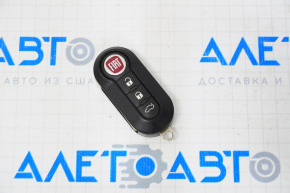 Ключ Fiat 500 12-19 4 кнопки, подряпина
