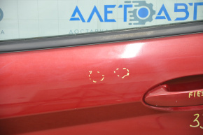 Двері в зборі перед лев Ford Fiesta 11-19 червоний RR тички