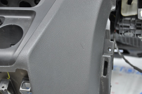 Торпедо передняя панель с AIRBAG VW Jetta 11-18 USA черн, царапины