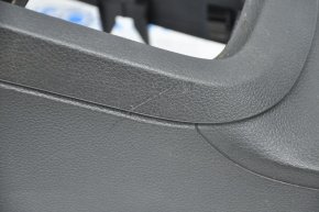 Консоль центральна підлокітник та підсклянники VW Jetta 11-18 USA ганчірка чорн, подряпини