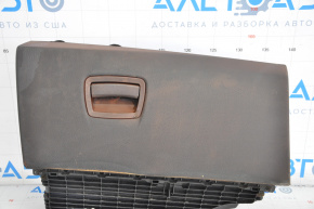 Ящик рукавички, бардачок BMW 5 F10 11-16 коричневий, під перетяжку